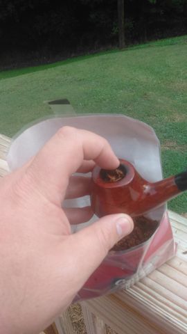 how to pack pipe tobacco How to Pack a Tobacco Pipe : 4 Steps