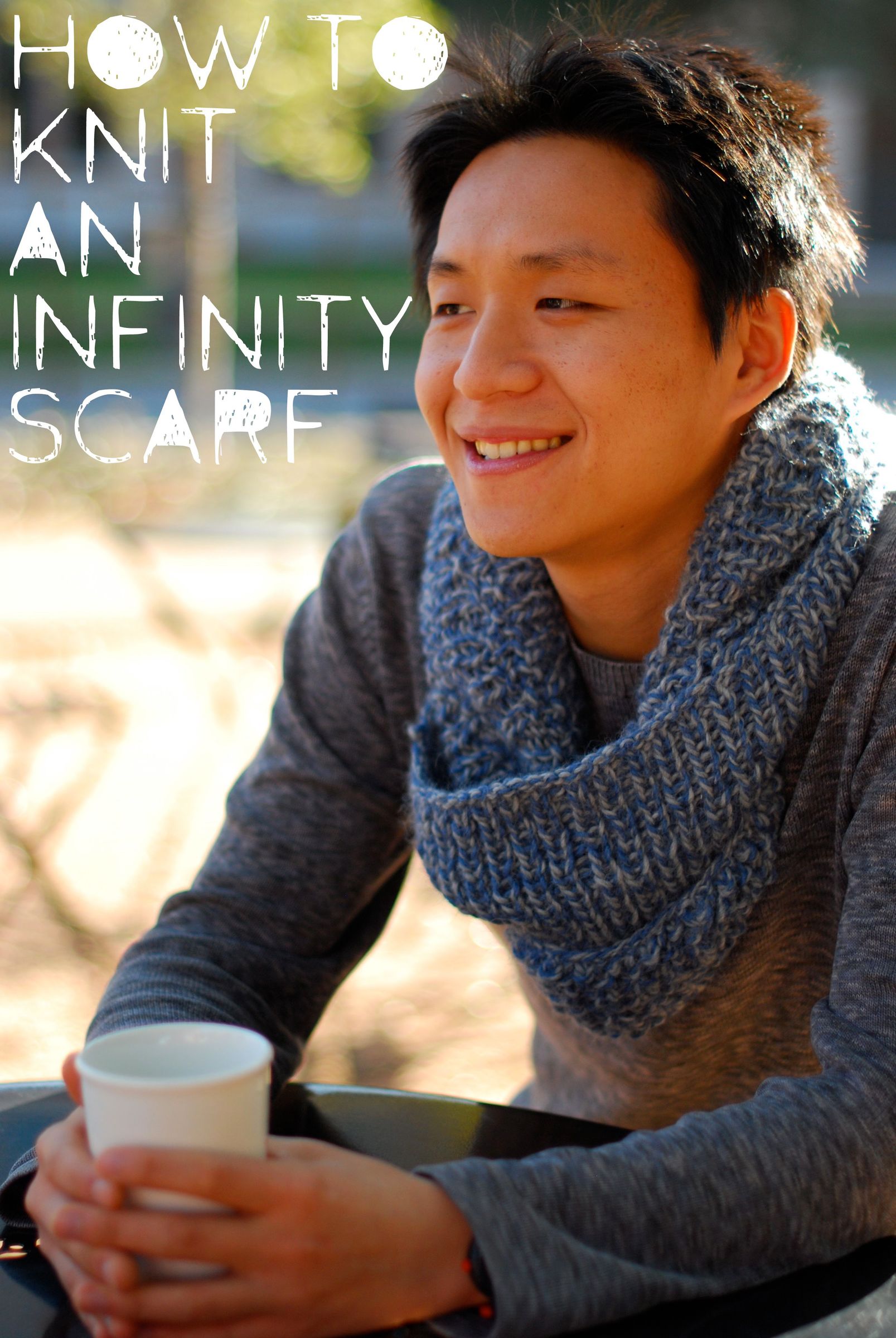 How to Knit an Infinity Scarf