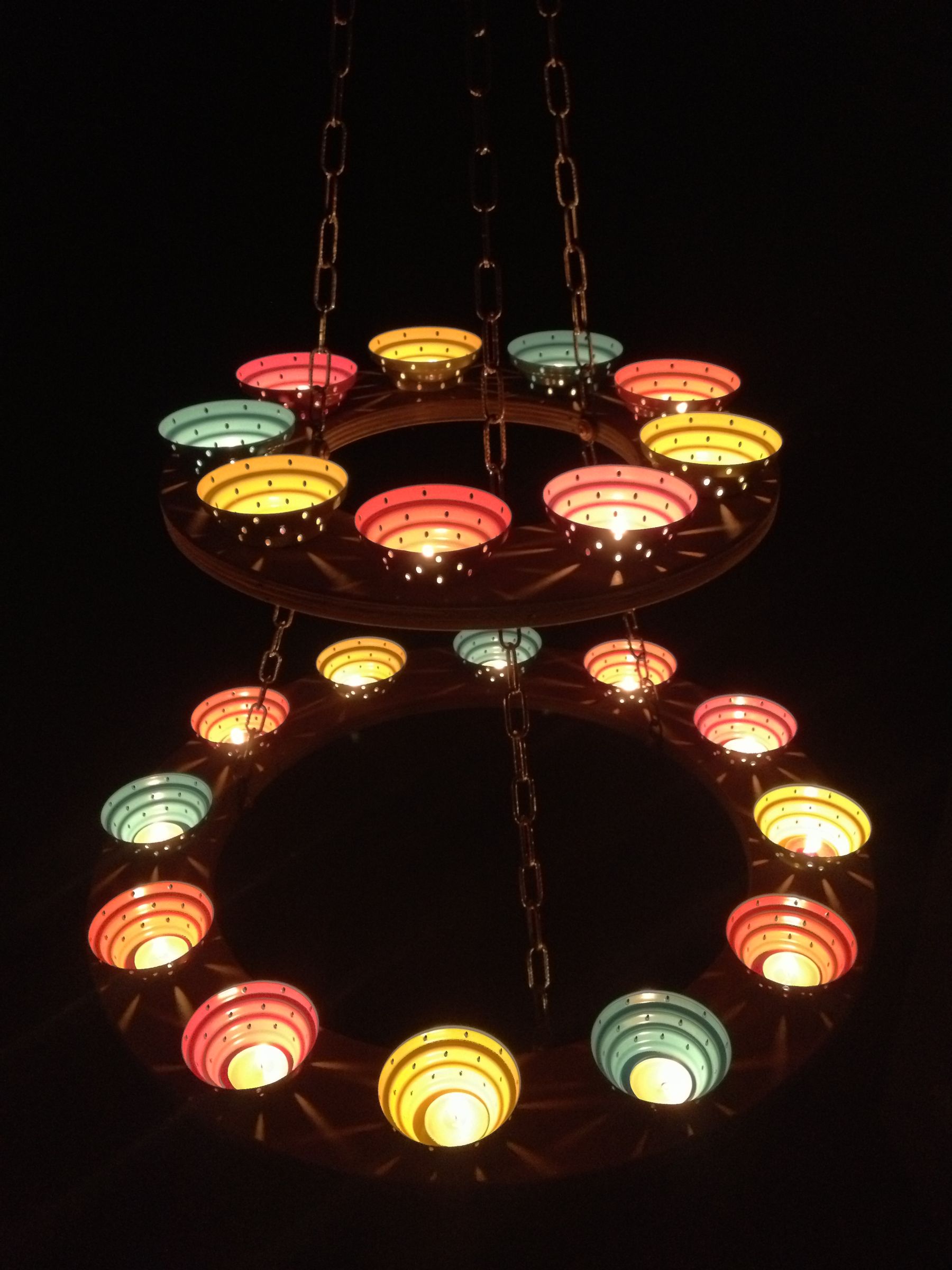 Tea Light Chandelier
