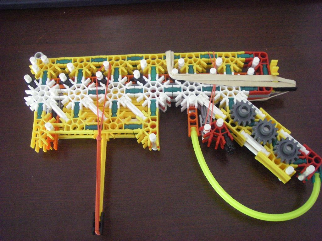 Knex 5 Shot Pistol