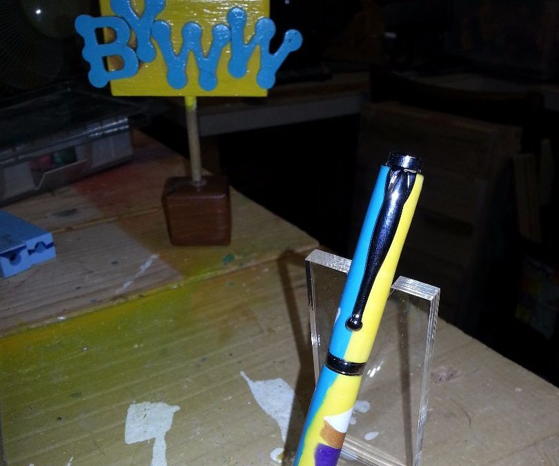 Polymer Clay Ink Pen