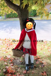 EASY Little Red Riding Hood Cloak
