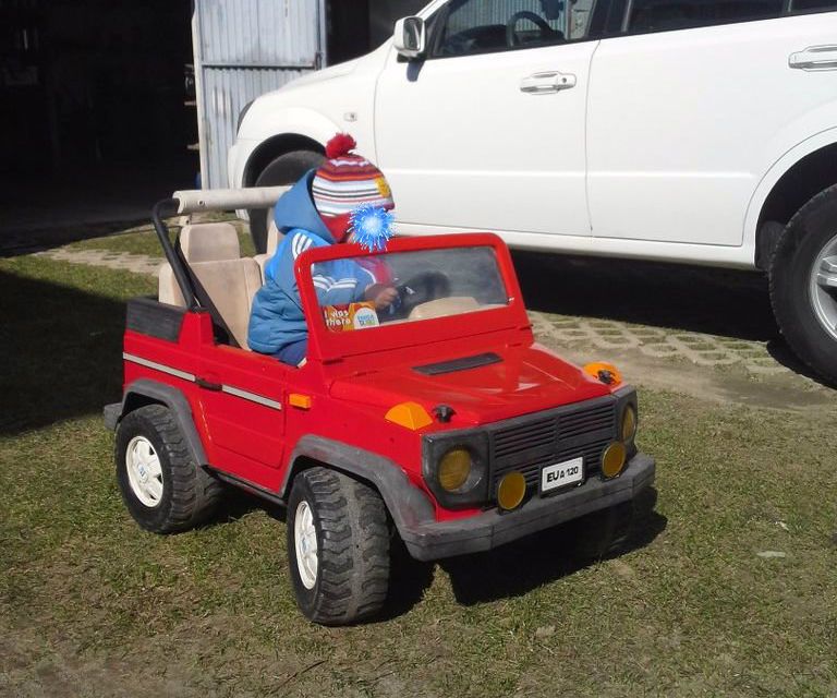 Mercedes G for my son.