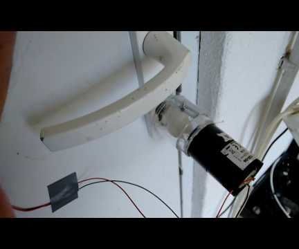 Gesture Controlled Door Lock With Arduino and Electric Peppermill