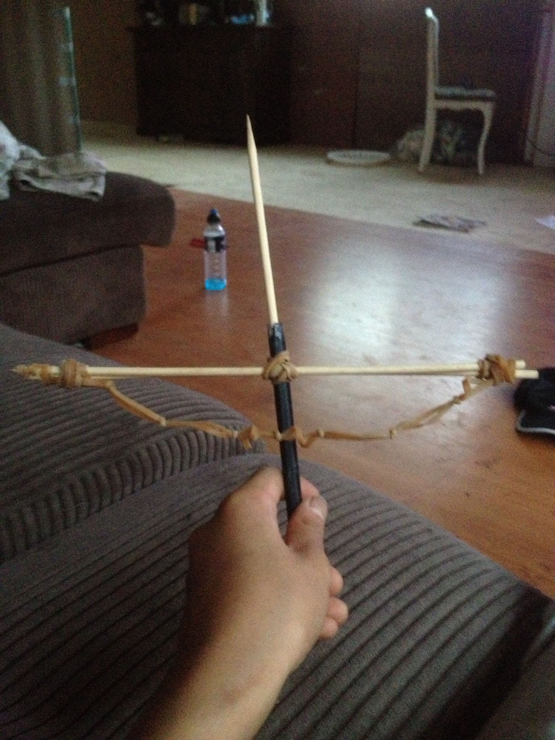 How to Make a Mini Cross Bow