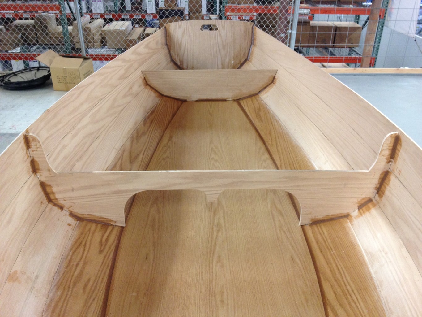 sailboat scratch Installing Interior Parts...