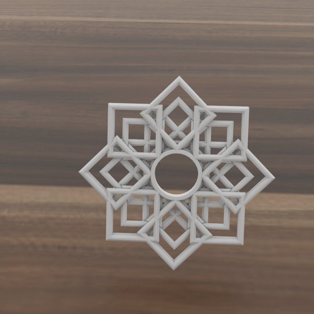 Geometric Spinner (square)