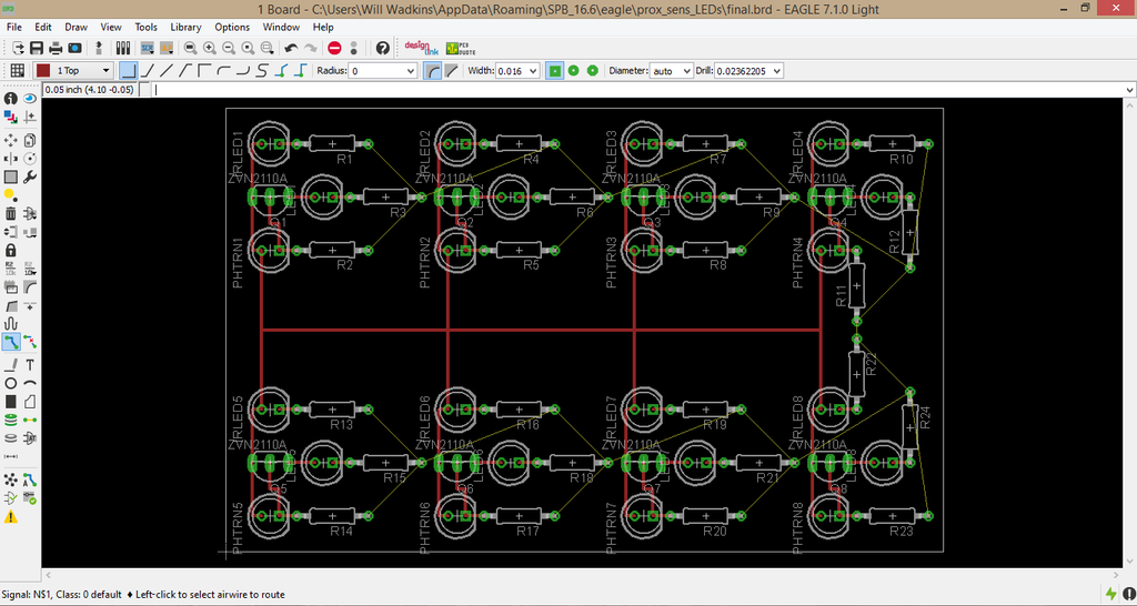 Pcb Using Eagle How To Draw Pcb Layout In Eagle