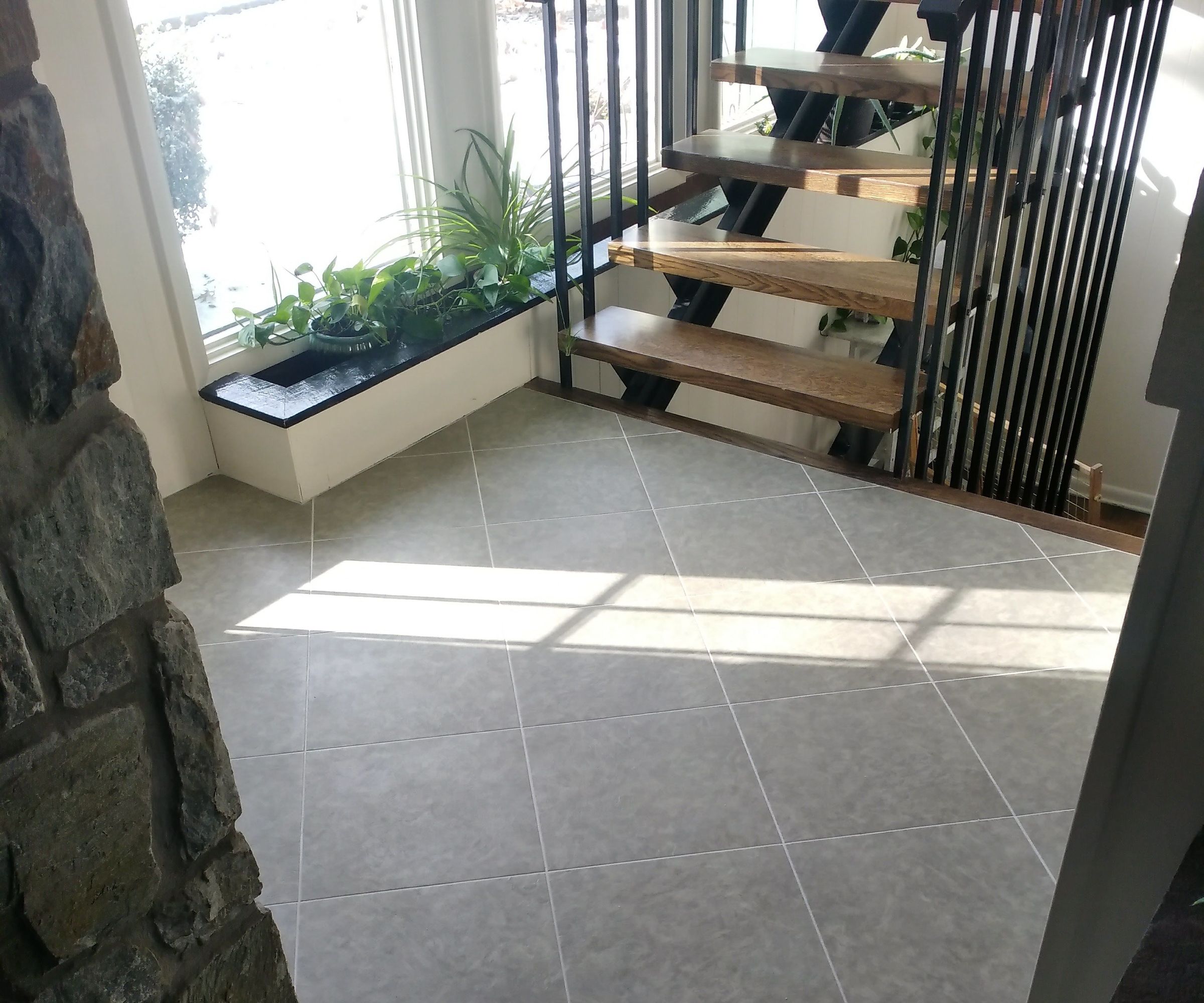 Installing a Luxury Vinyl Tile Floor