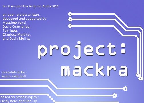 Project Mackra As of 10/14/2010