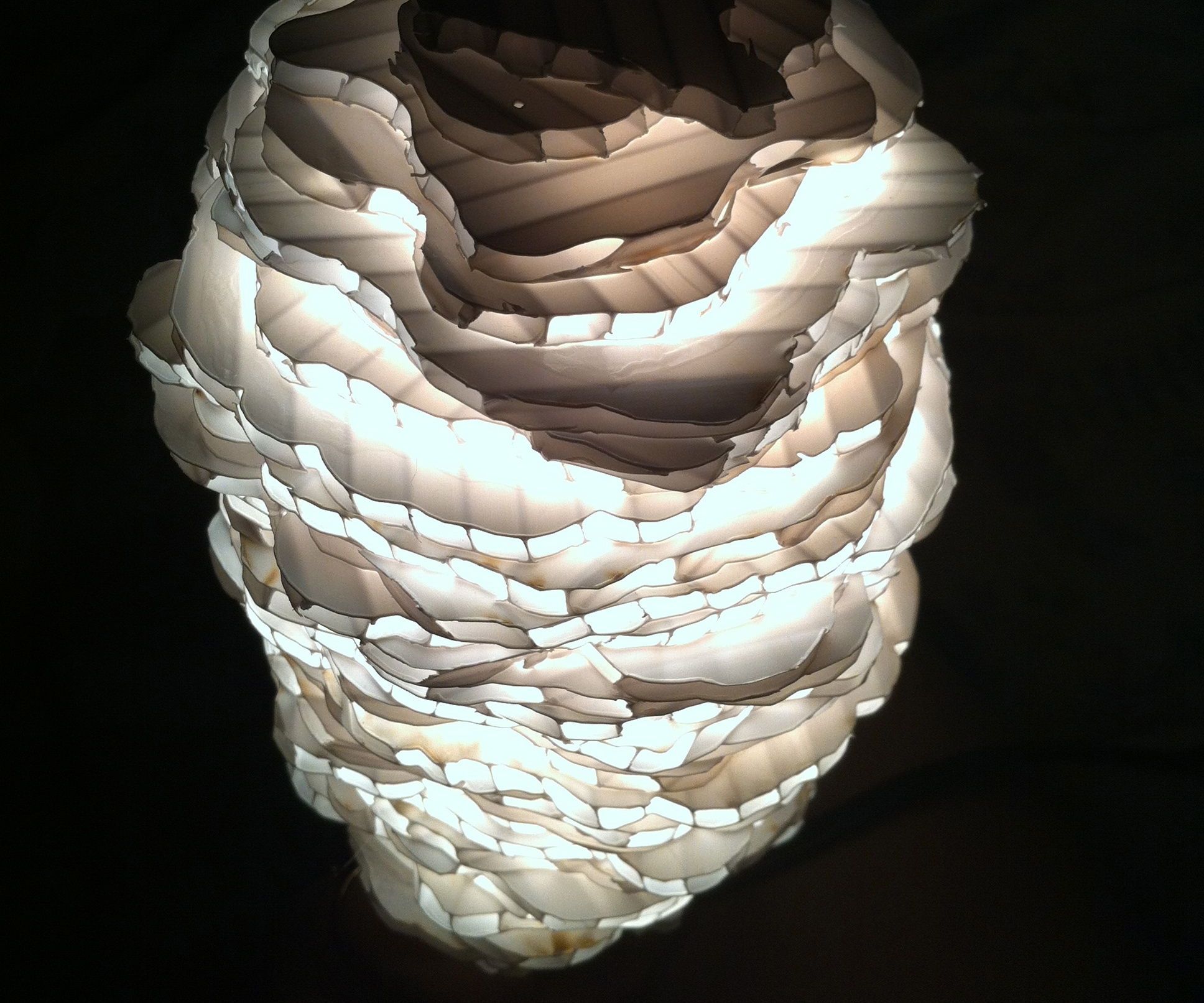 Laser Cut Beehive Light