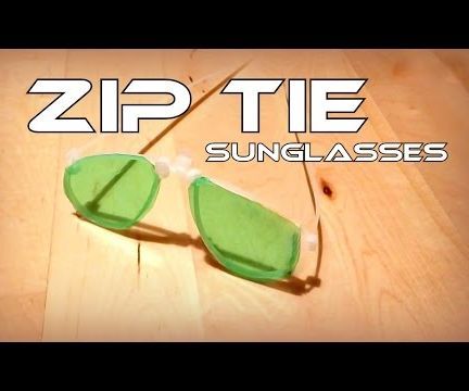 Zip Tie Sunglasses