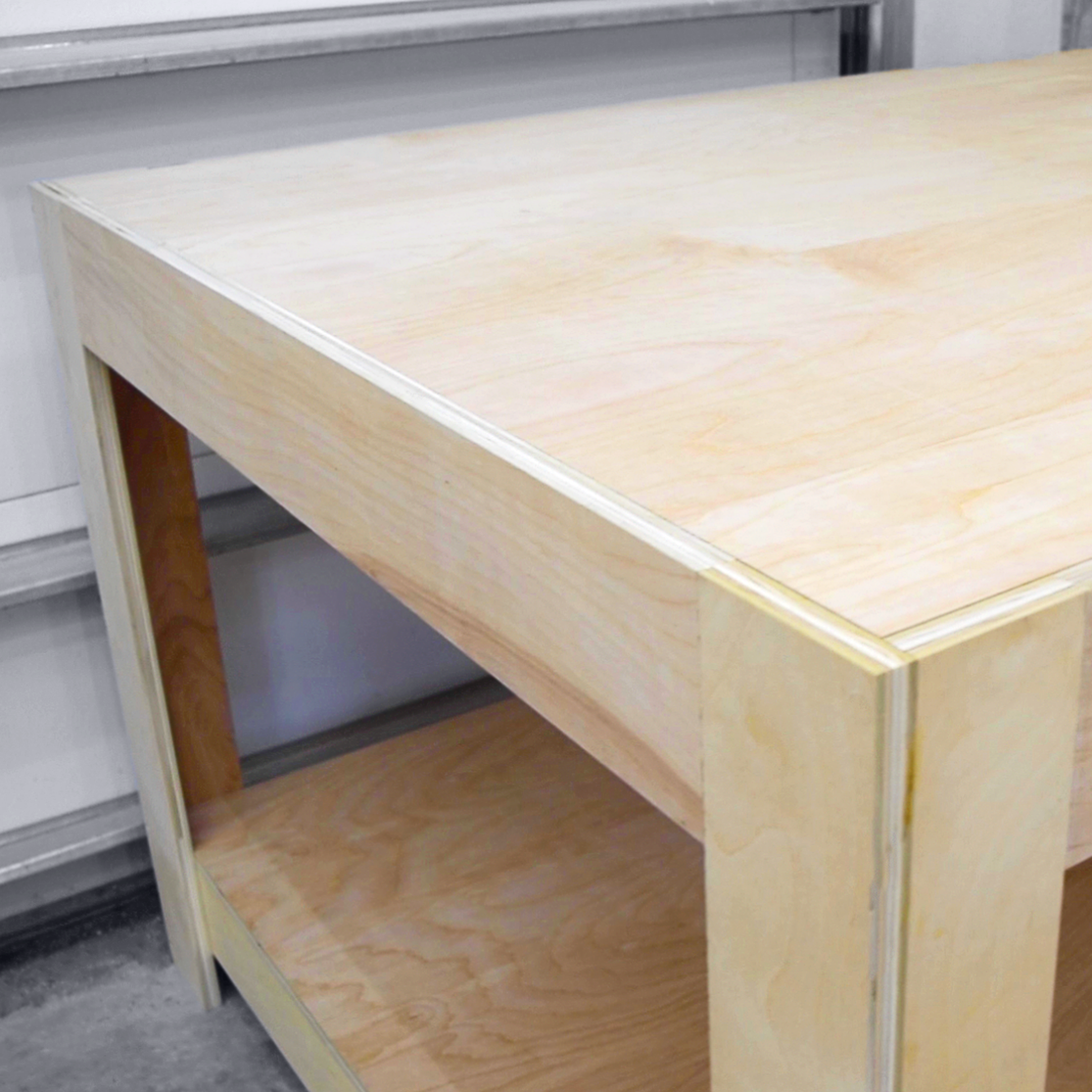 Easy Shop Table 5 Steps Instructables