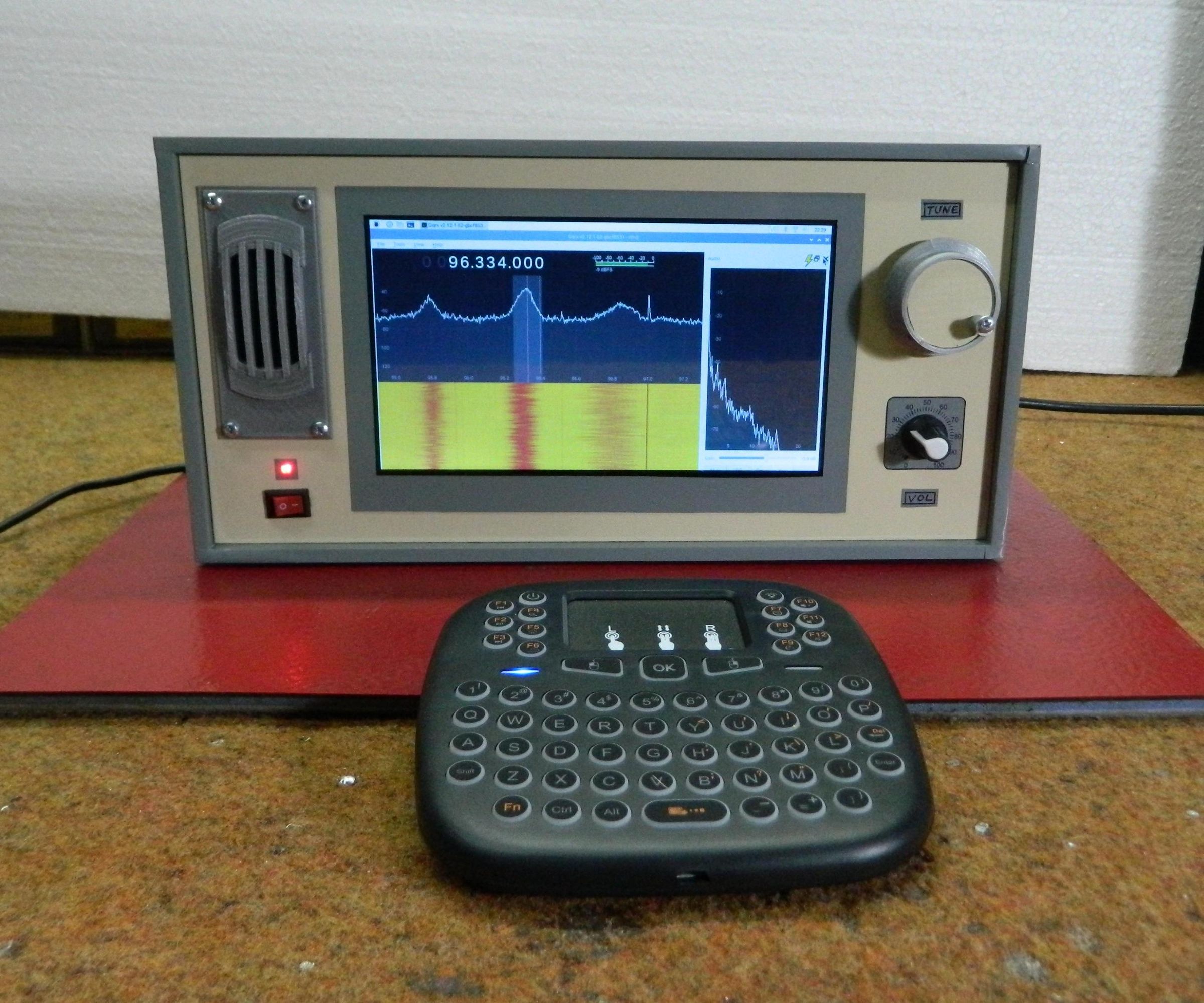 DIY  SDR DSP Radio With Raspberry Pi and RTLSDR Dongle