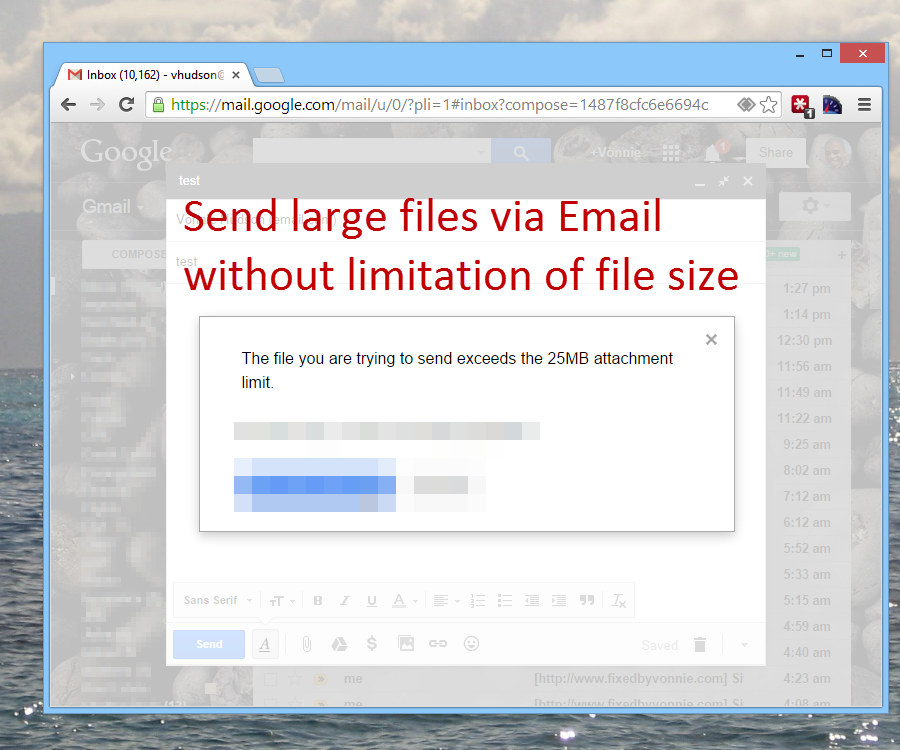 How to Send Large Files Via Email
