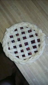 Making Lattice Pie Crusts