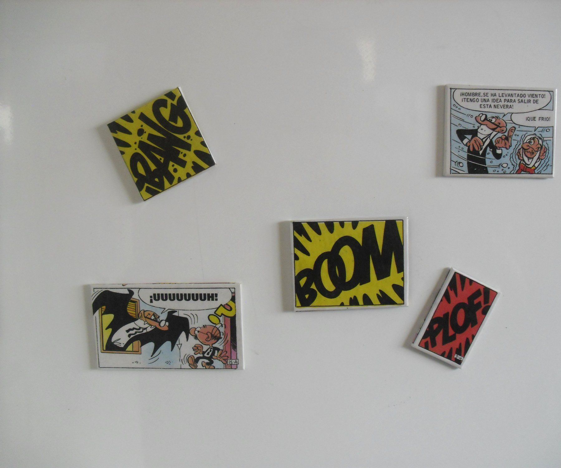 Comic Onomatopoeia Fridge Magnet