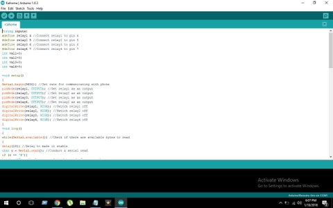 Home Automation System Using Arduino and HC-05 Bluetooth Module : 5 ...
