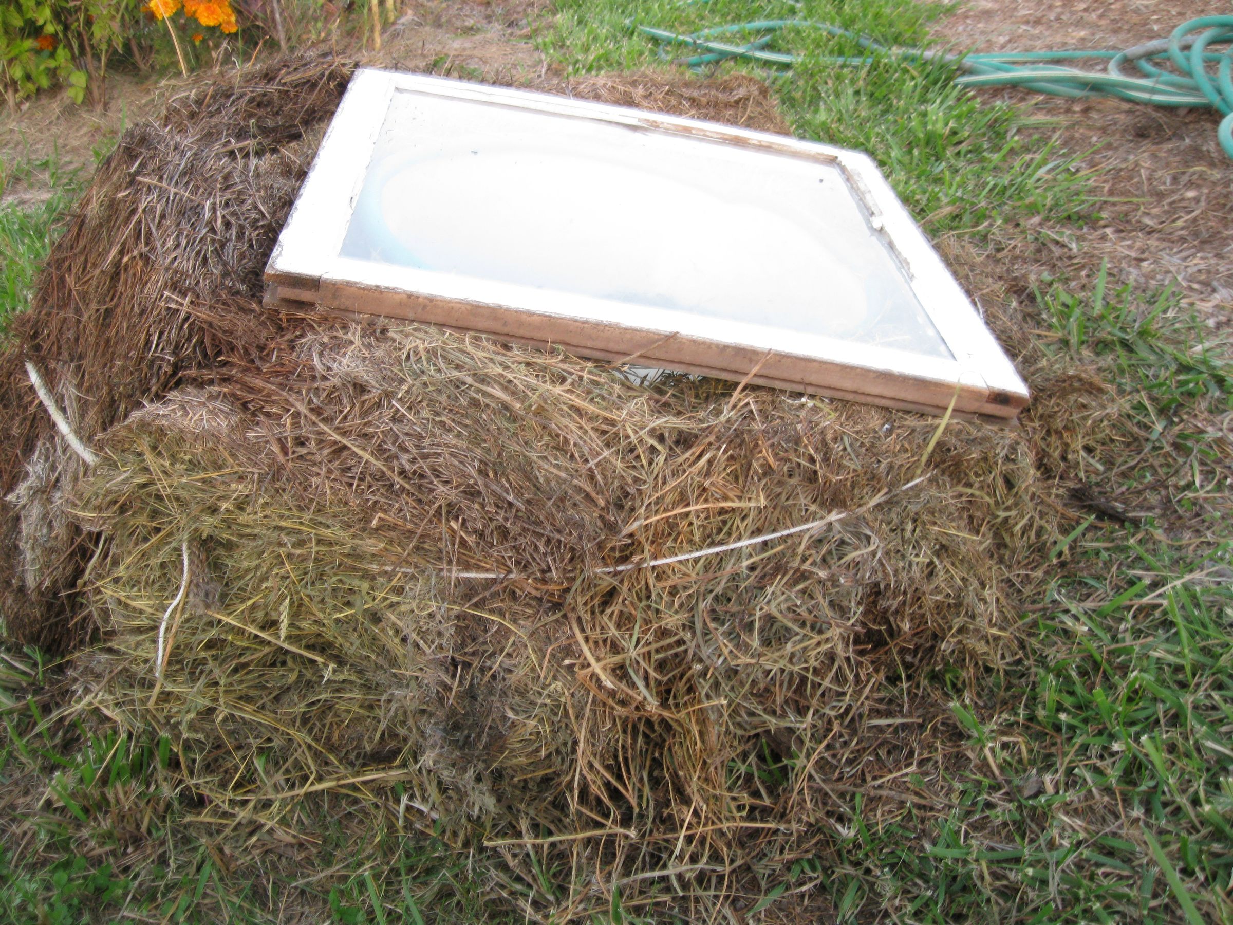 Making a Cold Frame With Recycled Items