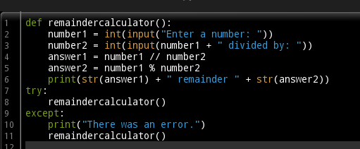 Simple Remainder Calculator in Python 3 : 10 Steps (with Pictures ...
