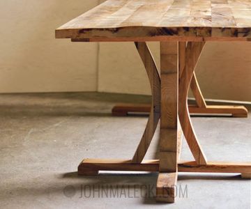 DIY Rustic Farmhouse Dining Table : 8 Steps (with Pictures) - Instructables