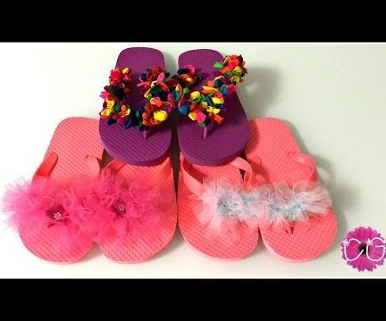 DIY Flip Flops - 2 Ways: Tutu & Water Balloon!