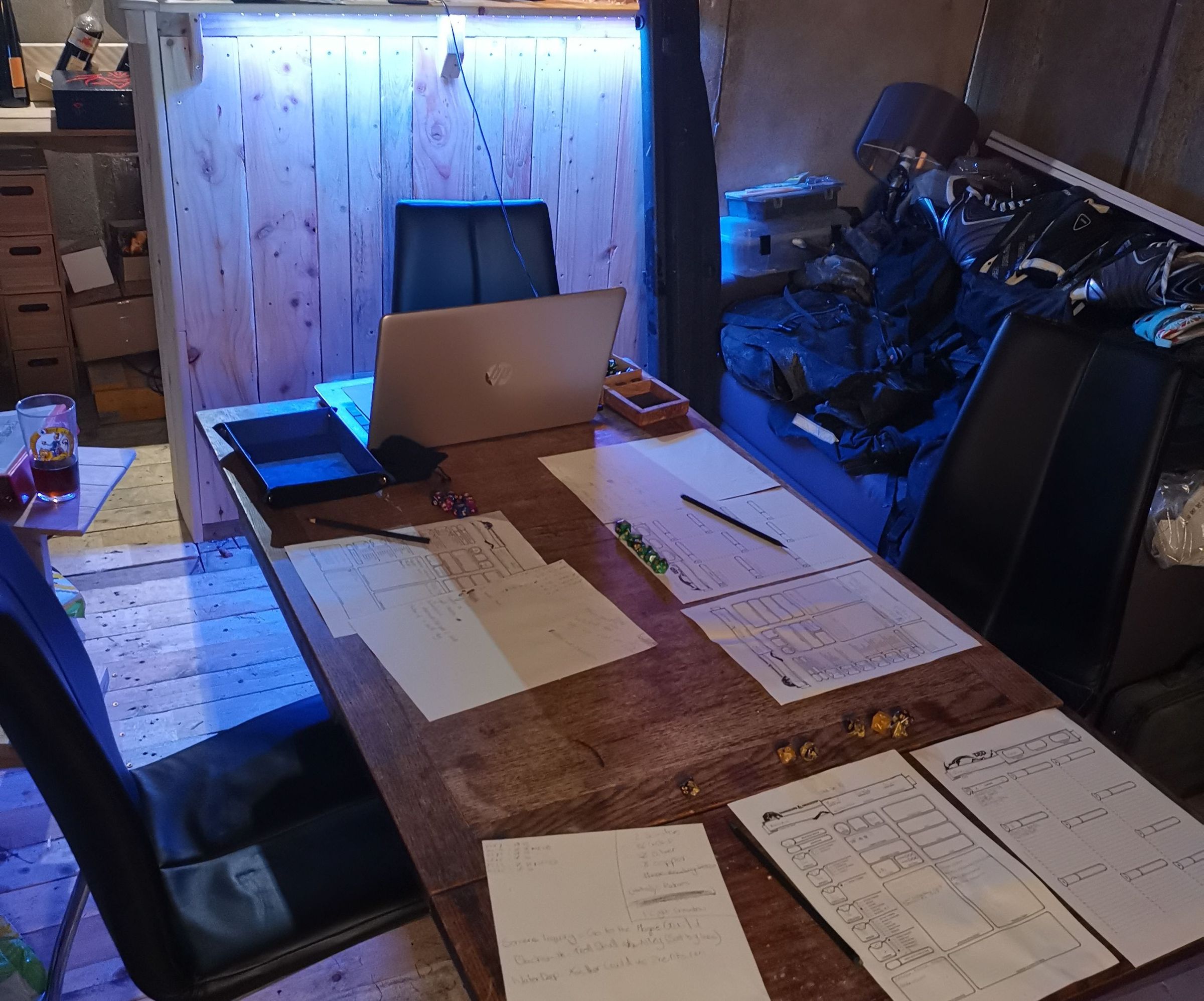 Pallet Bar Garage Conversion