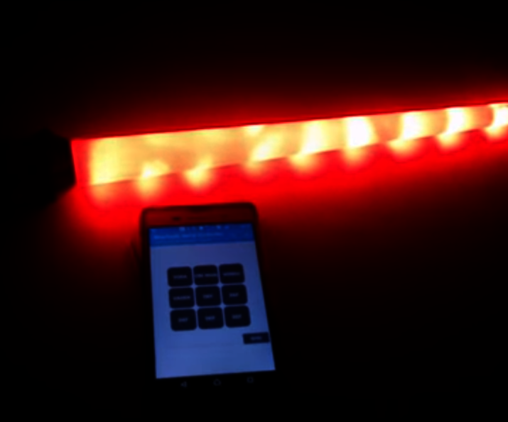 Lightsaber using Intel Edison