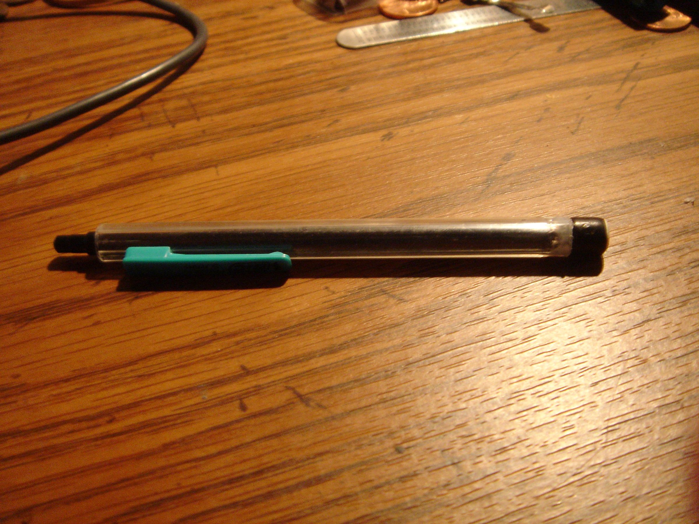 Simple Bic Mechanical Pencil Gun 5 Steps Instructables