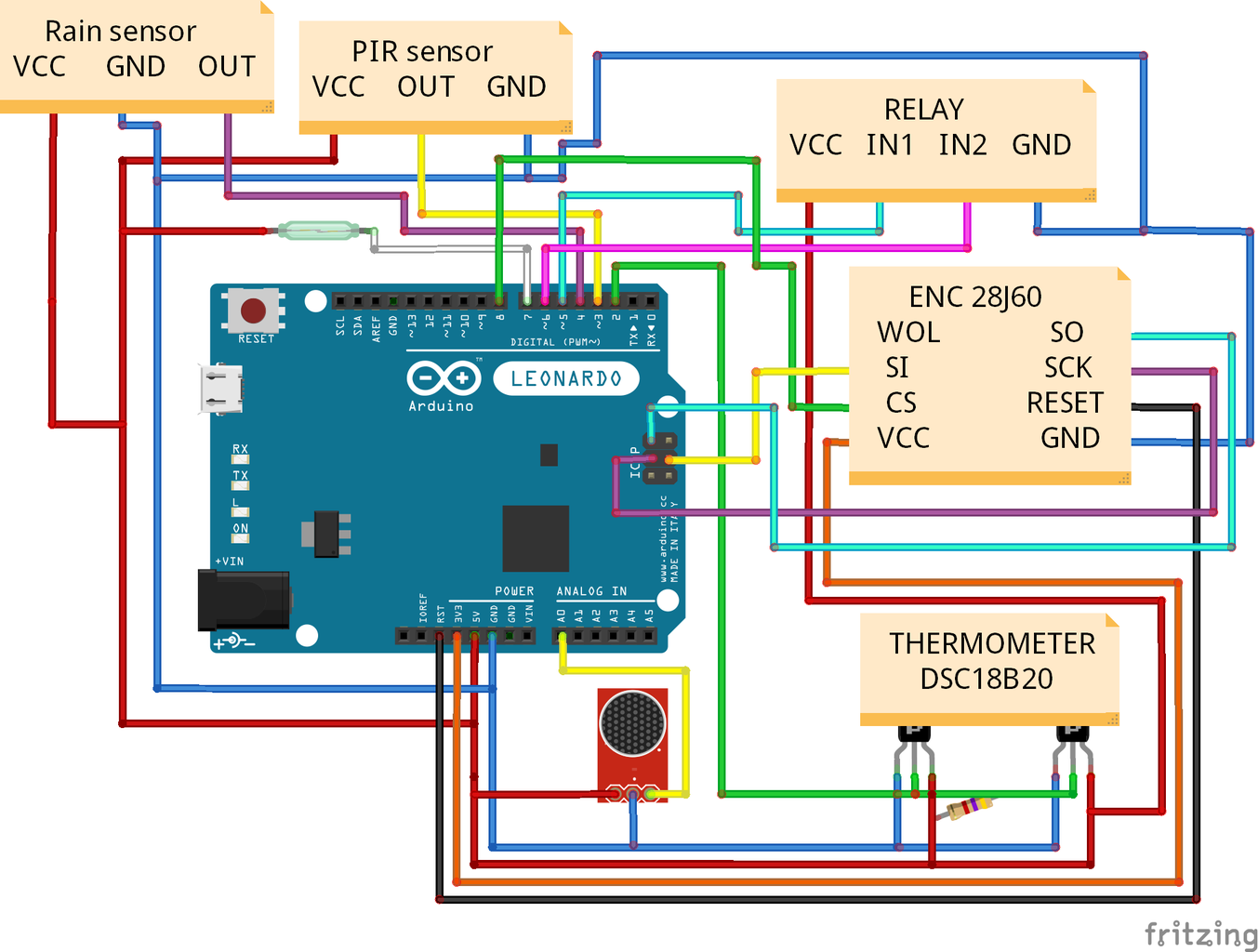 Smart Home With Arduino : 11 Steps (with Pictures) Circuit Diagram