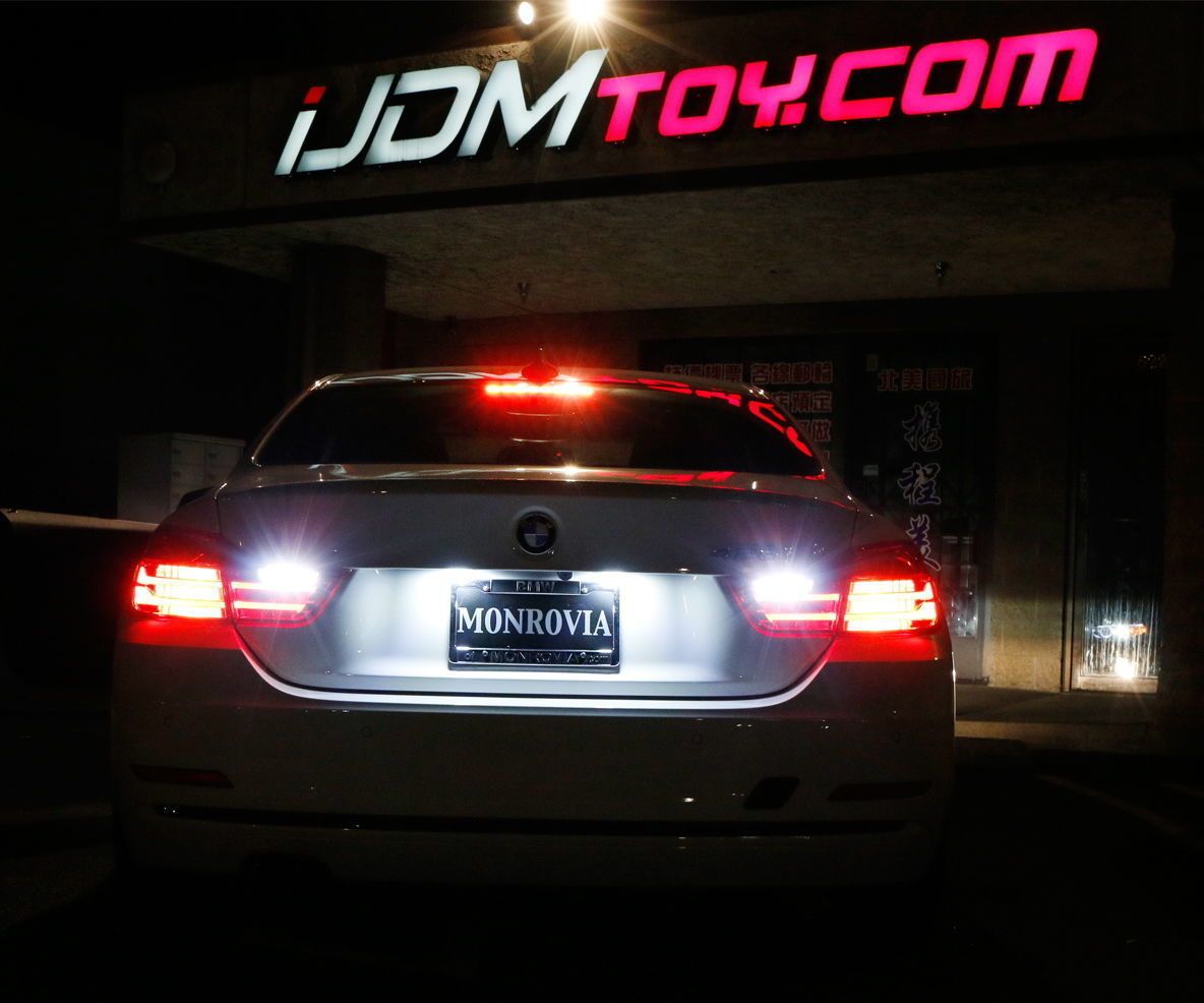 Install IJDMTOY BMW 4 Series LED Reverse Lights