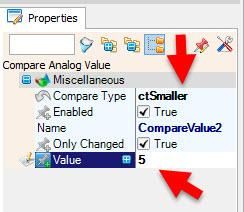 In Visuino Set Components