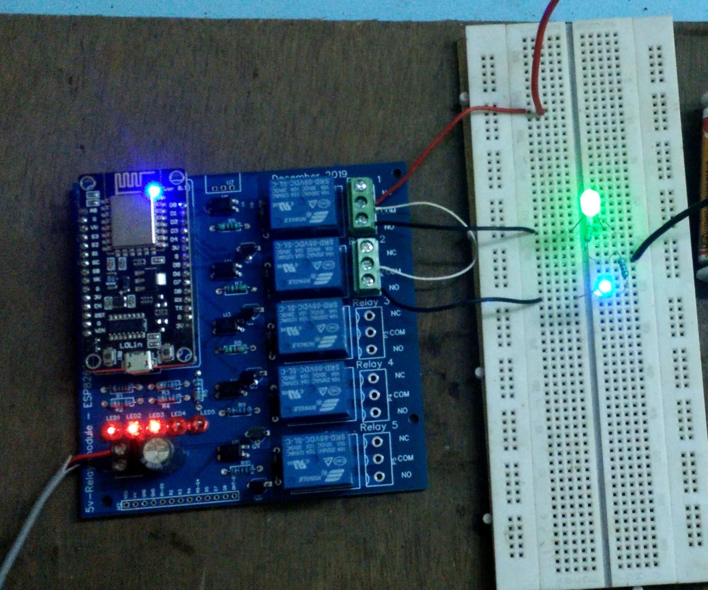 IoT Home Automation With ESP8266 and NodeRed + MQTT