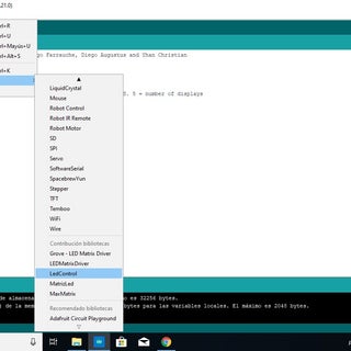 Controlling LED Matrix Array With Arduino Uno (Arduino Powered Robot ...