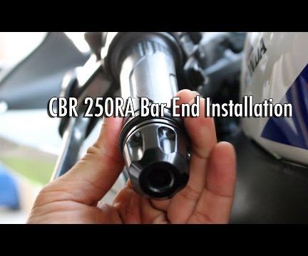 Motorcycle Bar Ends Installation