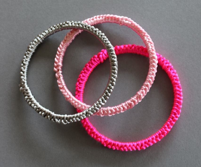 DIY Crocheted Bangles