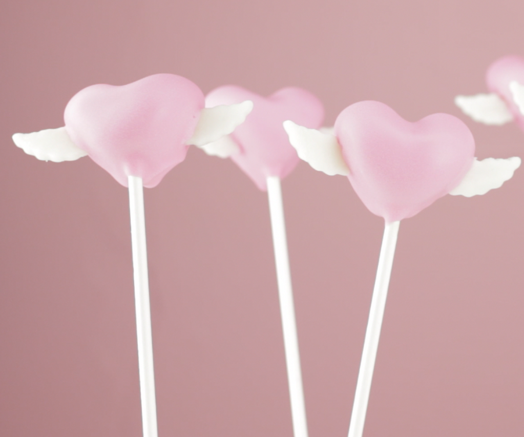 How to Make Cake Pop Hearts With Wings
