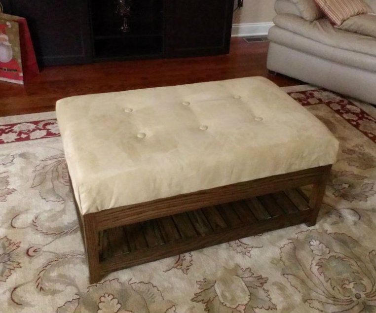 Custom Coffee Table Ottoman