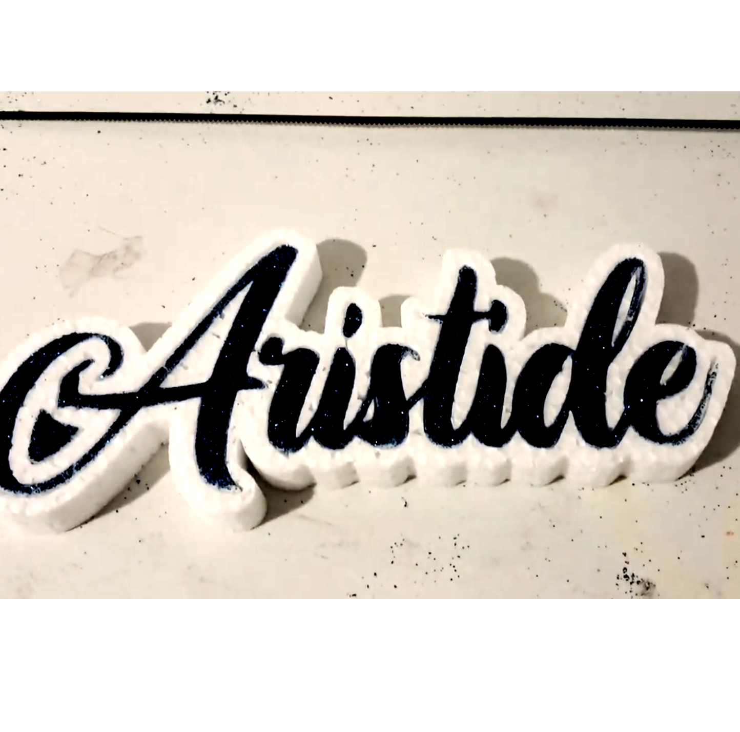 How to Create the Word "Aristide" for a Hot Wire Foam Cutter (CostyCNC)