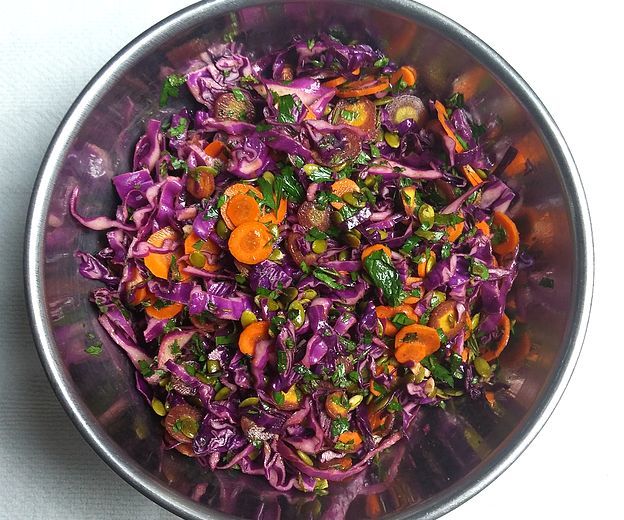 Purple Cabbage Salad