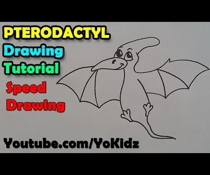 How to Draw a Pterodactyl