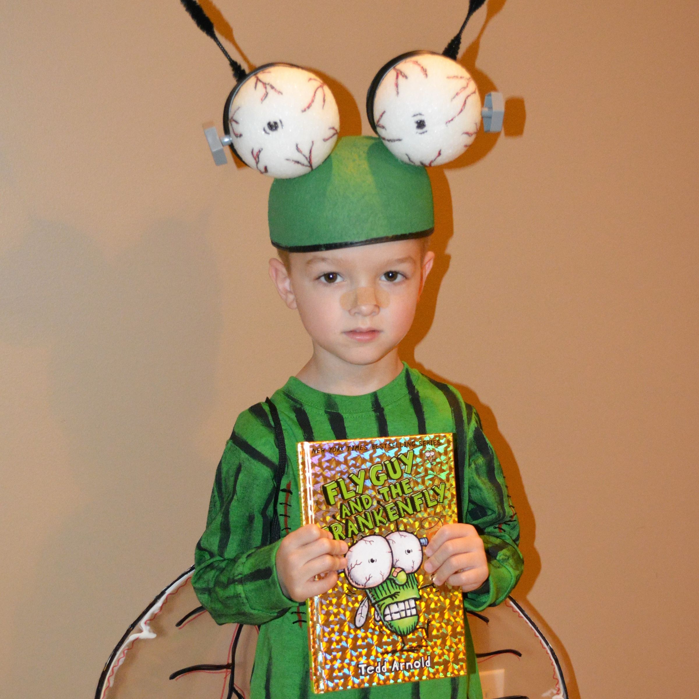 Easy 'Fly Guy' Book Series Kids Halloween Costume Frankenfly 6
