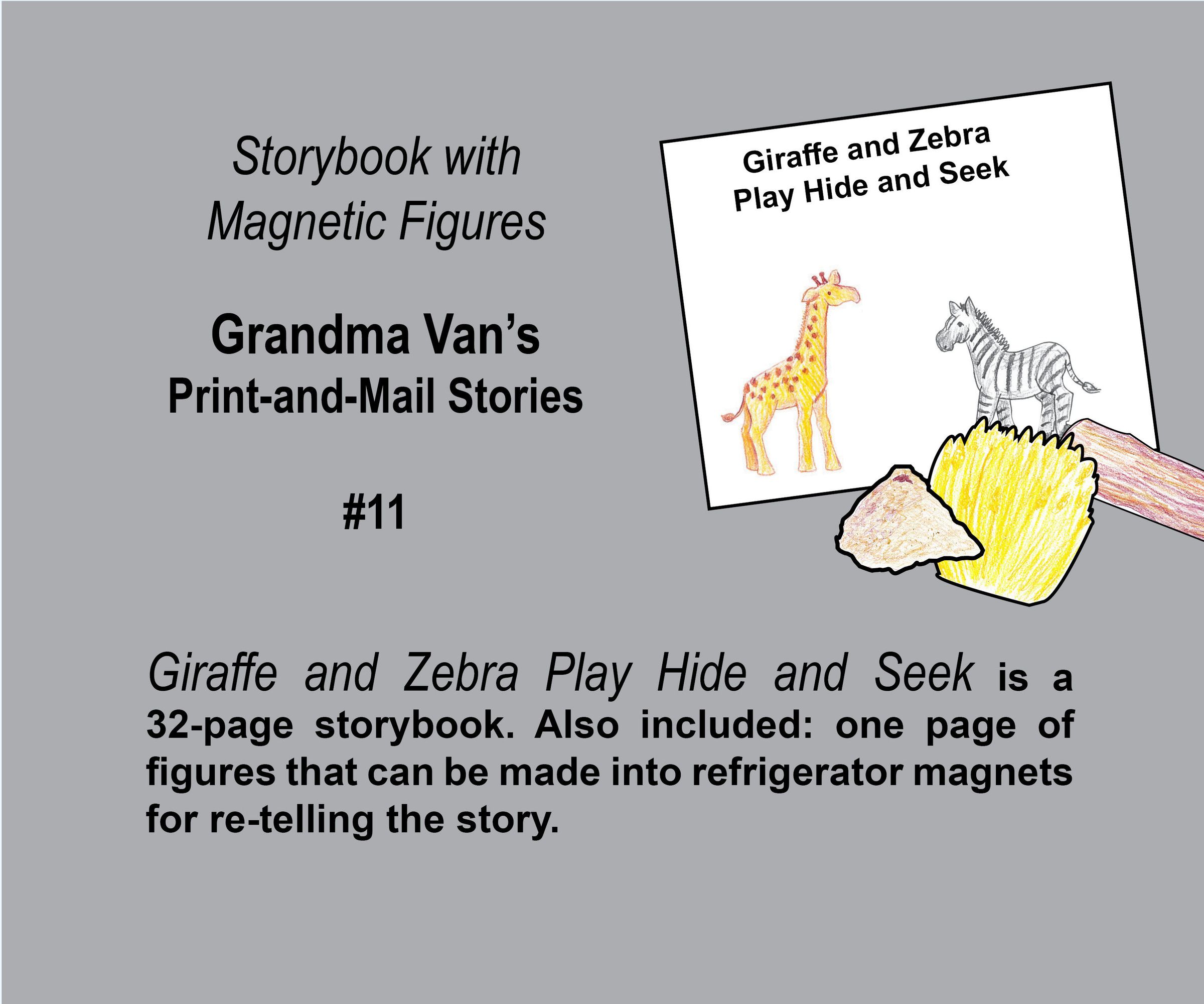 Storybook With Magnetic Figures (#11)