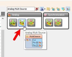 In Visuino Add & Set Components