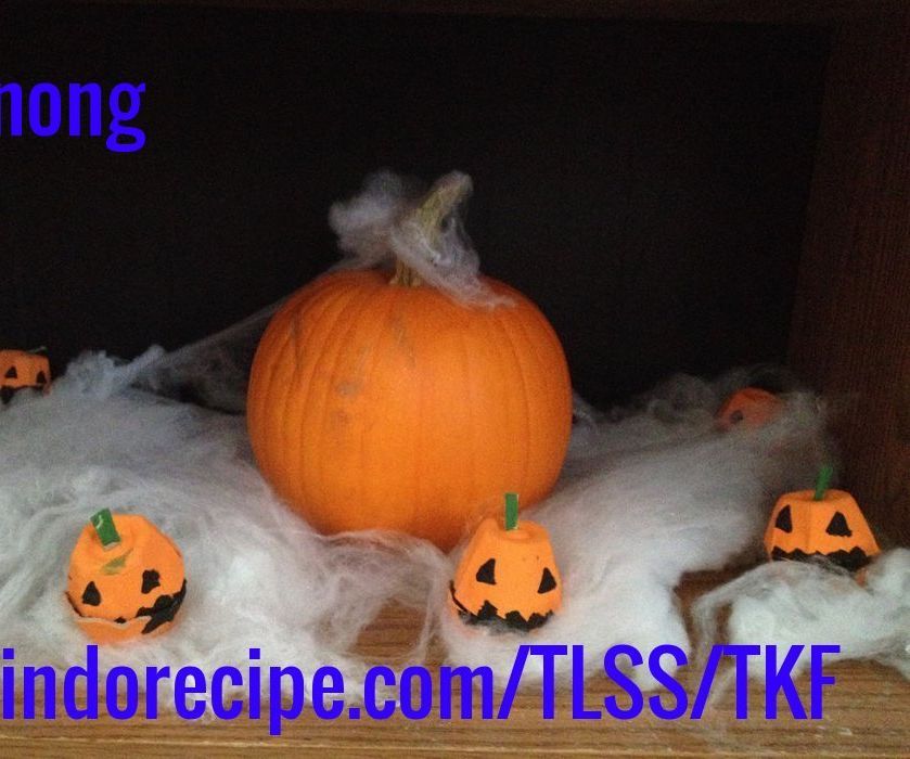 Egg Carton Jack O' Lantern 