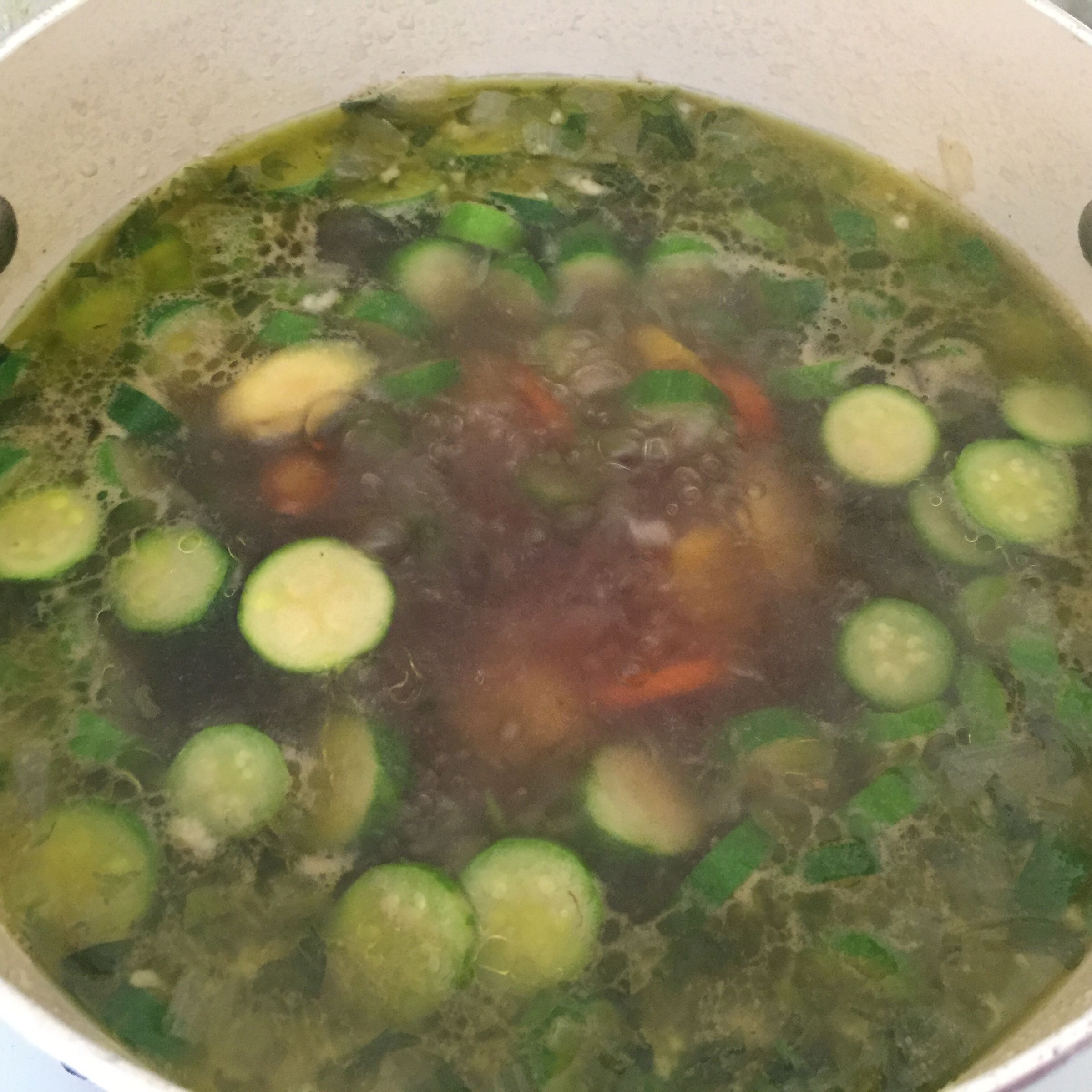 Baby Zucchini Egg Drop Soup 4 Steps (with Pictures) Instructables