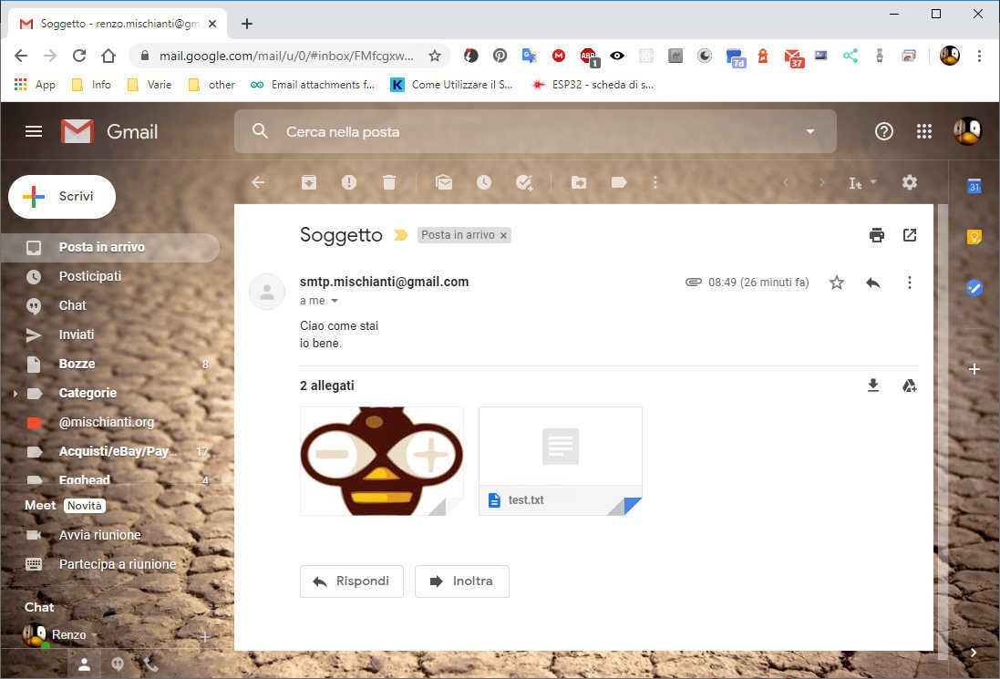 How to Send Emails With Attachments With Arduino, Esp32 and Esp8266 : 6 ...