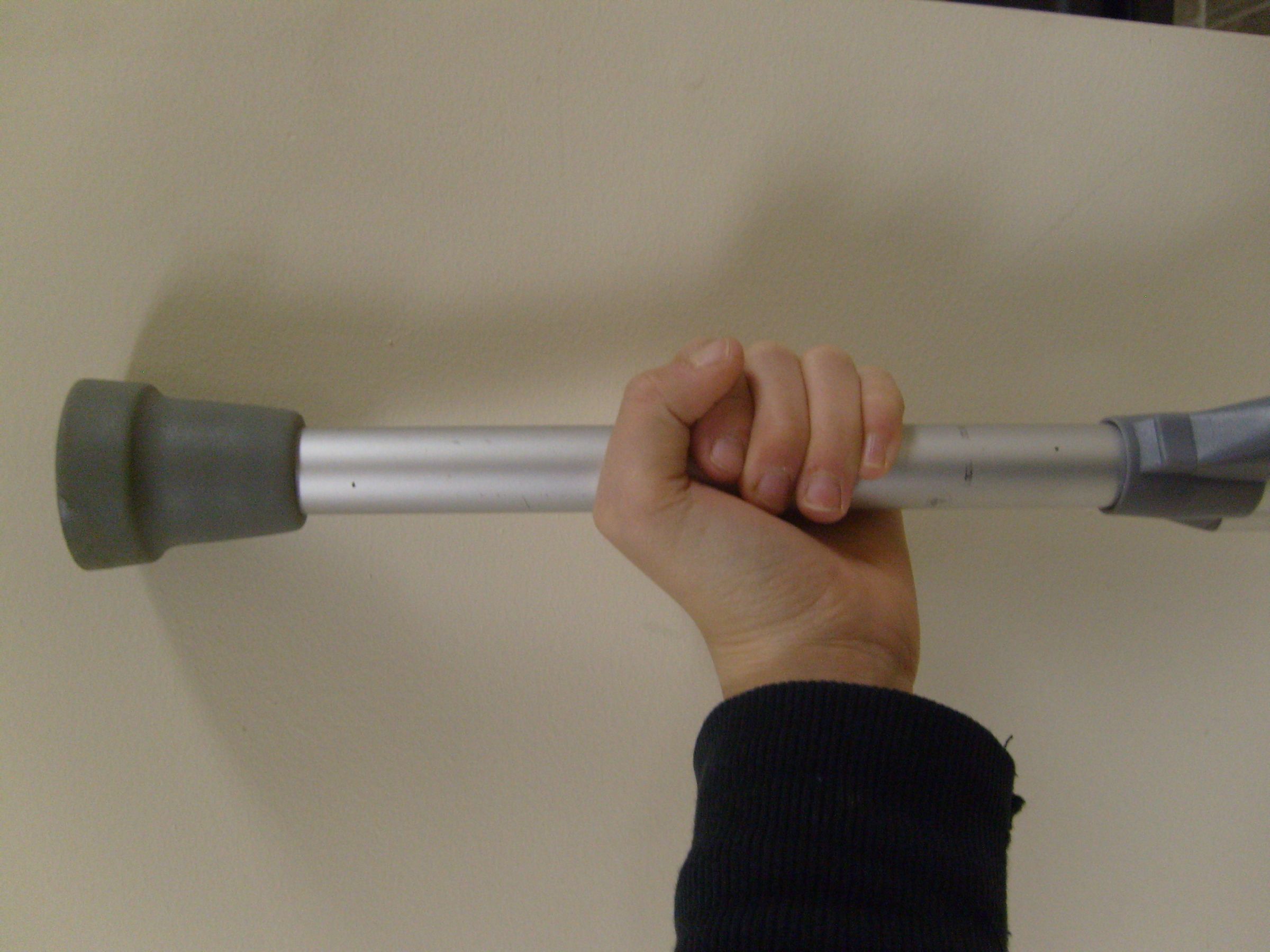 Turn Crutches Into Stilts 4 Steps (with Pictures) Instructables