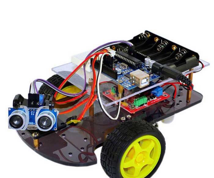 How to Make a HC-SR04 Obstacle Avoiding Robot With Arduino : 3 Steps ...