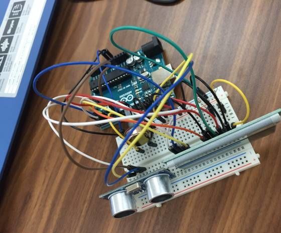 Measuring Distance and Showing It on LCD Screen Using Arduino
